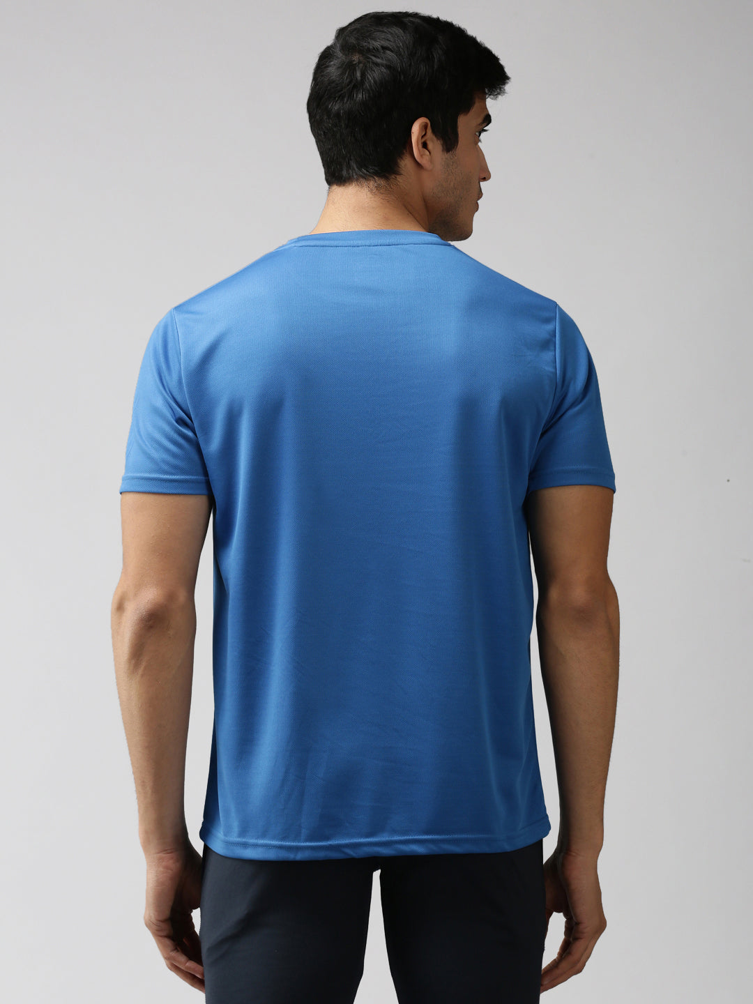 Slim Fit Half Sleeve Round Neck T-Shirt