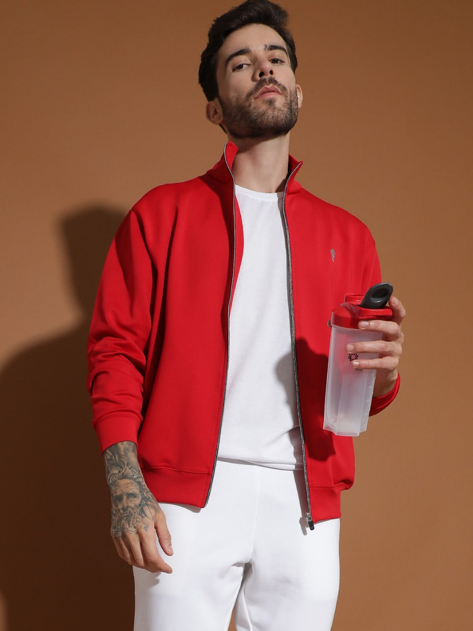 4-Way Stretch Poly Lycra Slim Fit Full Sleeve Sports Scuba Jacket