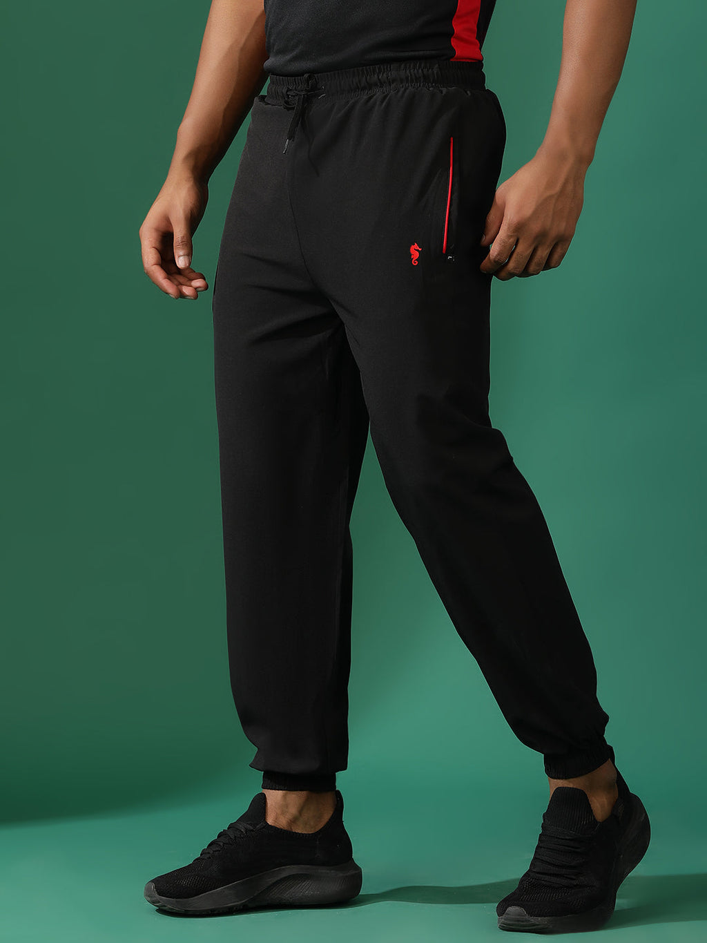 Mid-Rise Regular Fit Track Pants