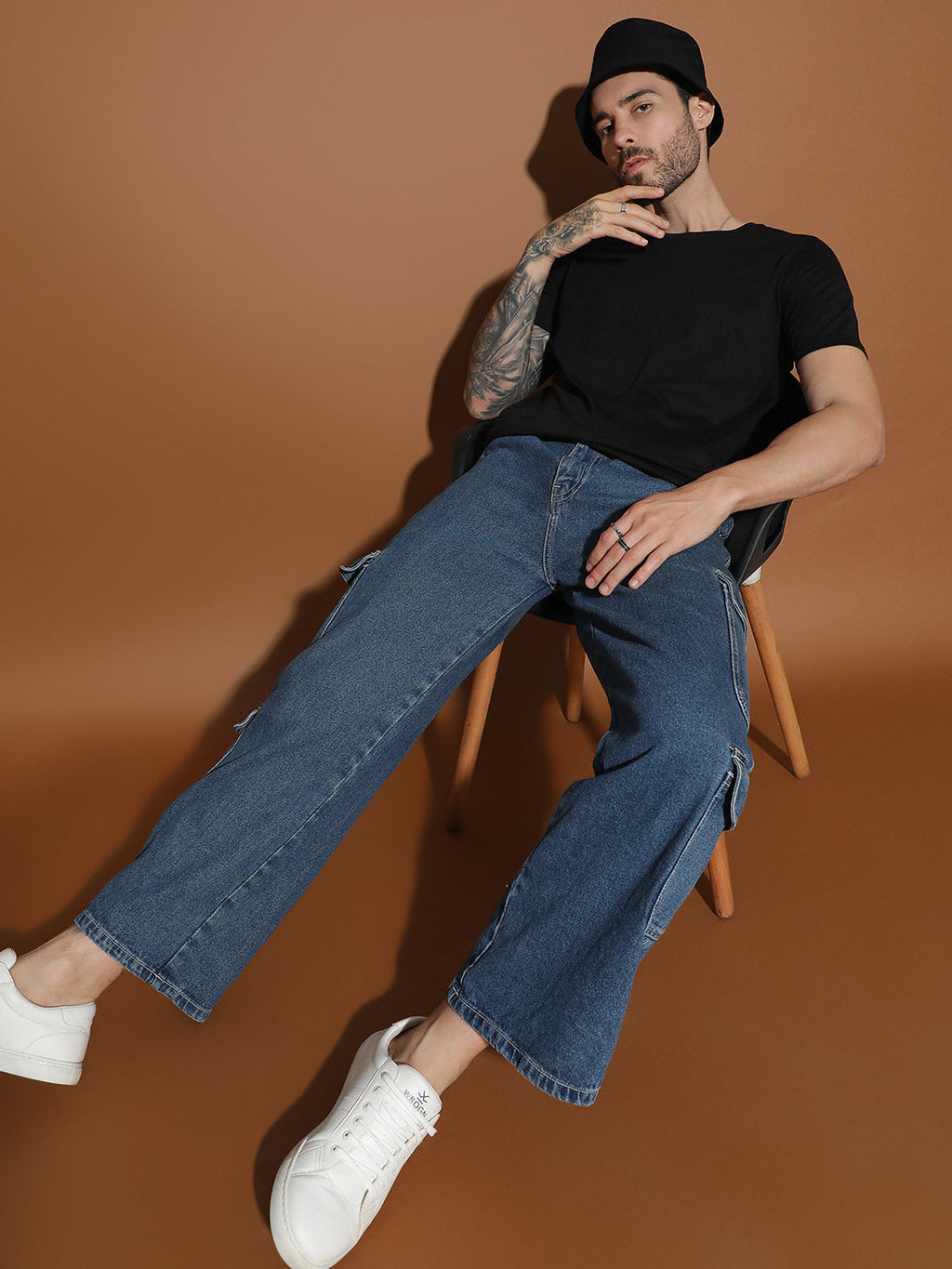 Single Jersey Round Neck Regular Fit Half Sleeve Casual T-Shirt