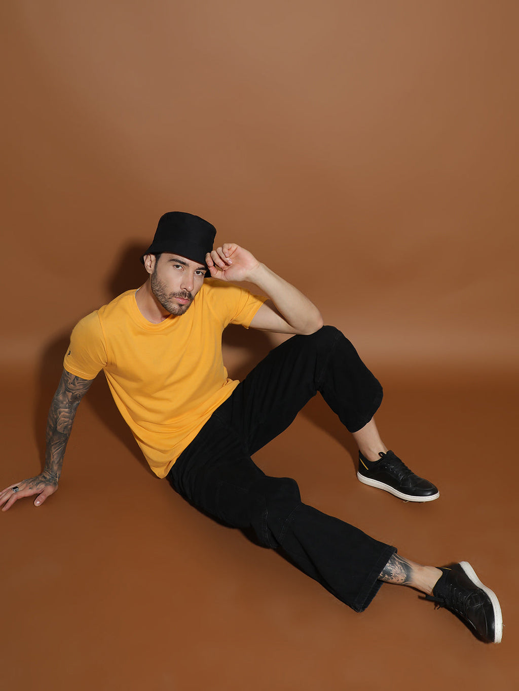 Single Jersey Round Neck Regular Fit Half Sleeve Casual T-Shirt