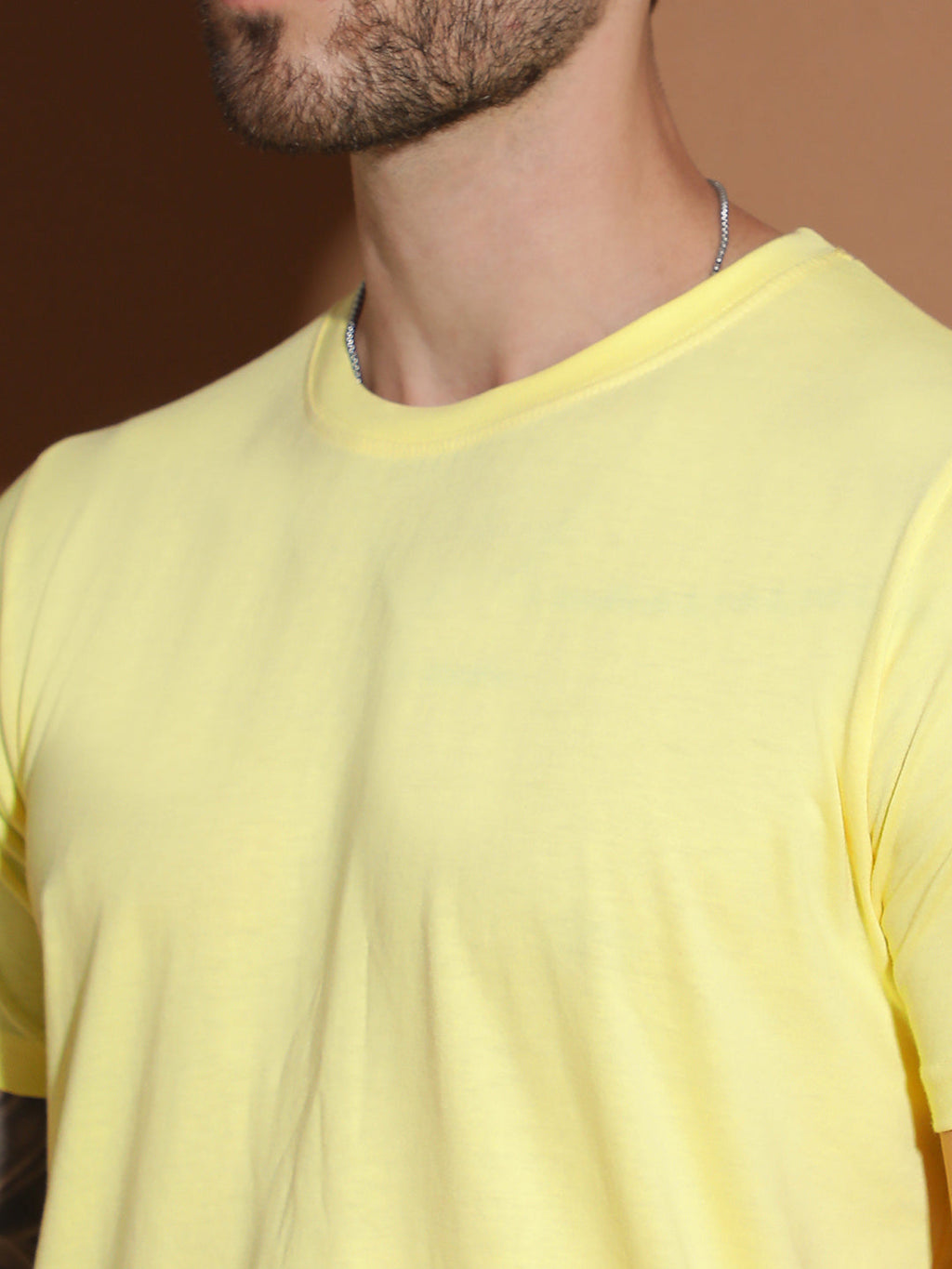 Single Jersey Round Neck Regular Fit Half Sleeve Casual T-Shirt