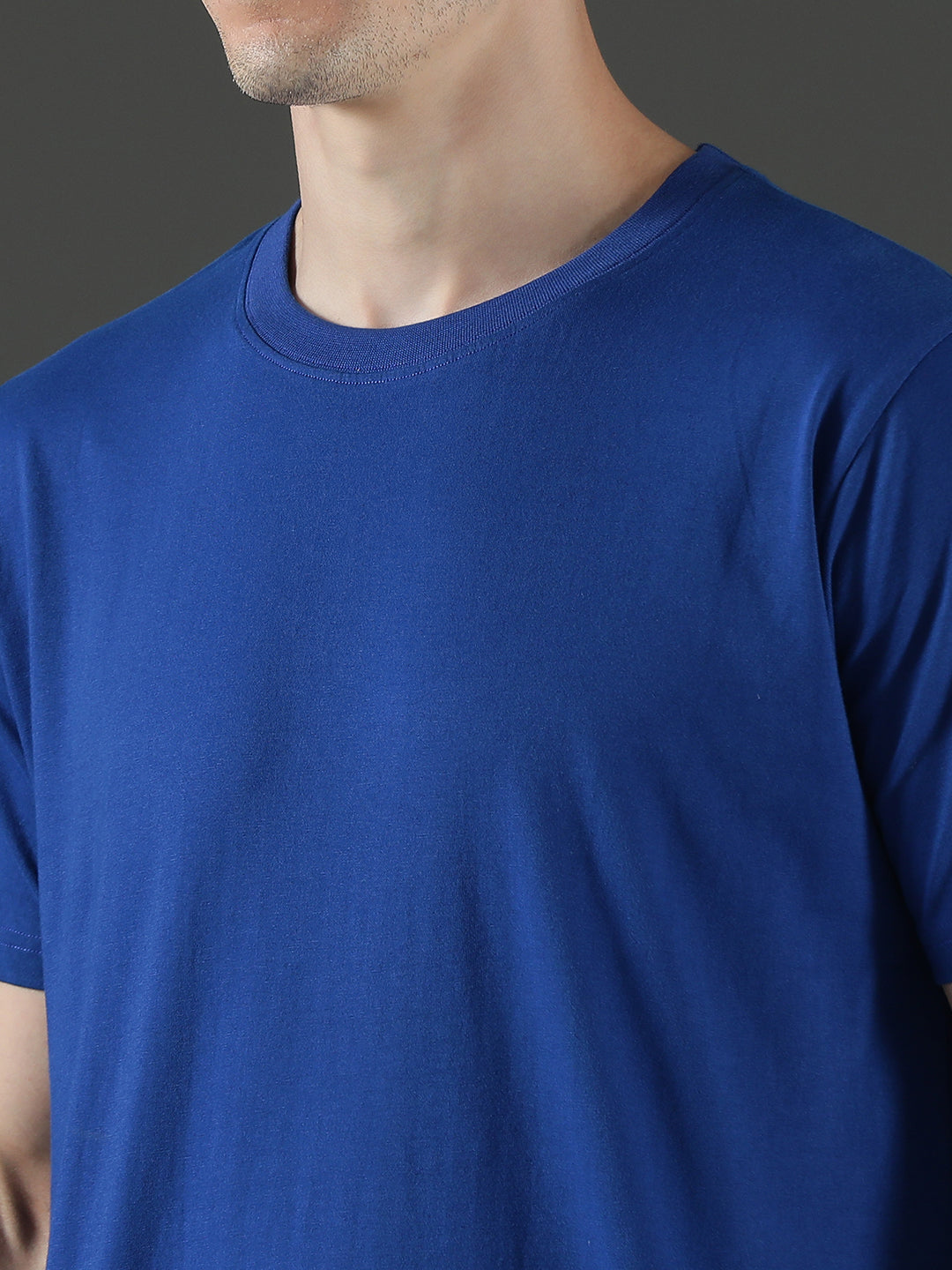 Single Jersey Round Neck Regular Fit Half Sleeve Casual T-Shirt