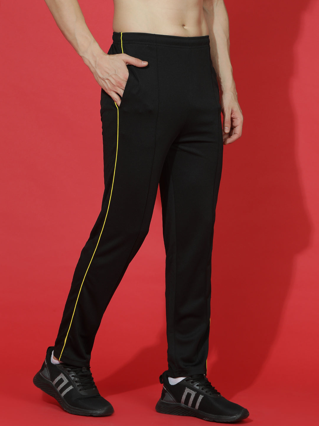 Mid-Rise Regular Fit Track Pants