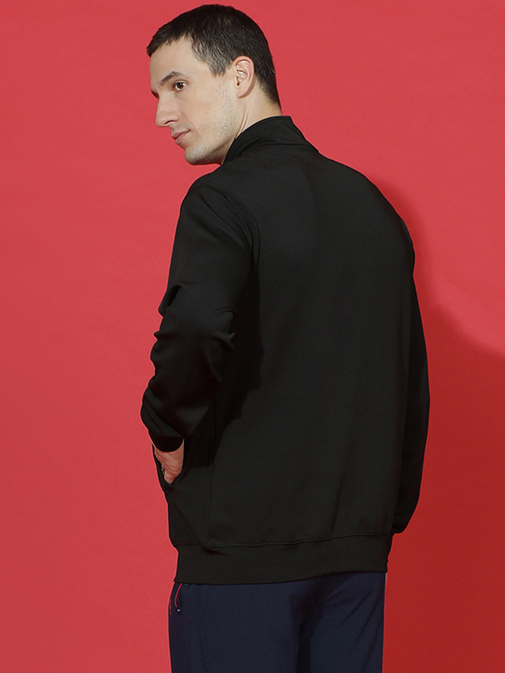 4-Way Stretch Poly Lycra Slim Fit Full Sleeve Sports Scuba Jacket