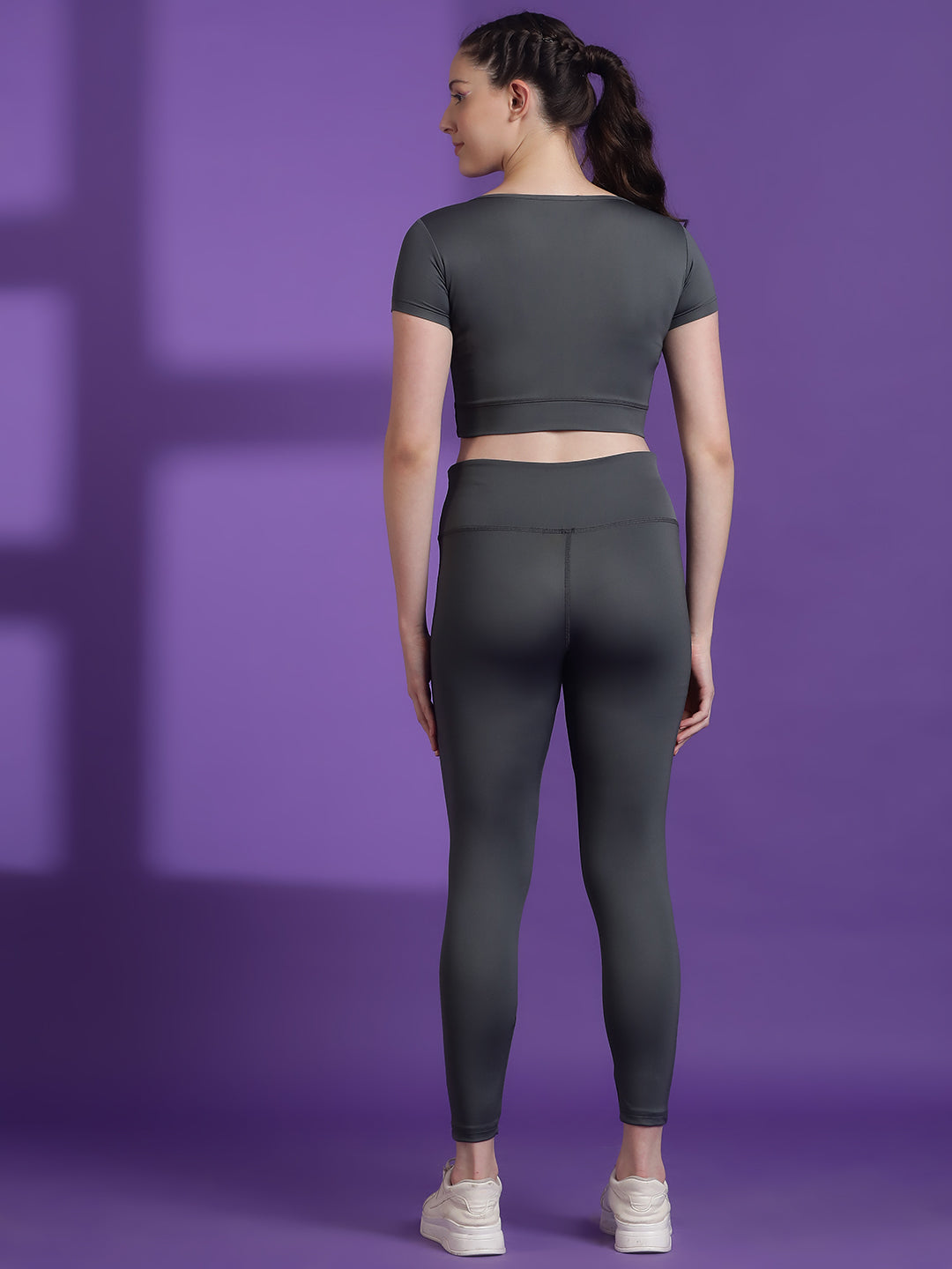 Anti-Bacterial Stretchable Tights Set Rapid Dry Technology
