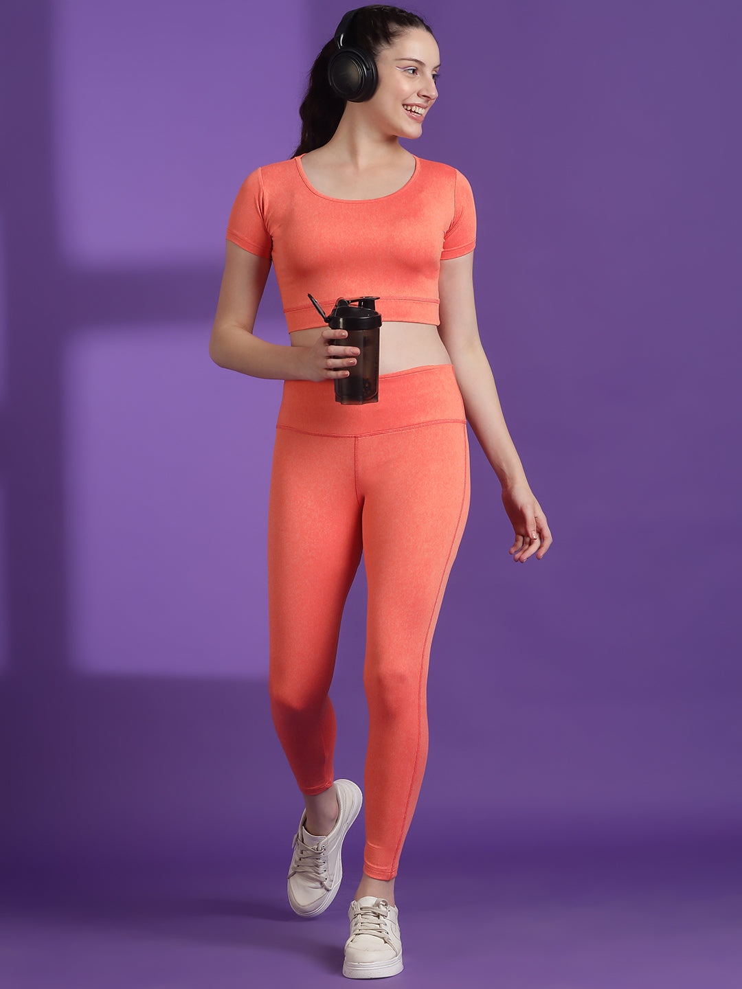 Anti-Bacterial Stretchable Tights Set Rapid Dry Technology