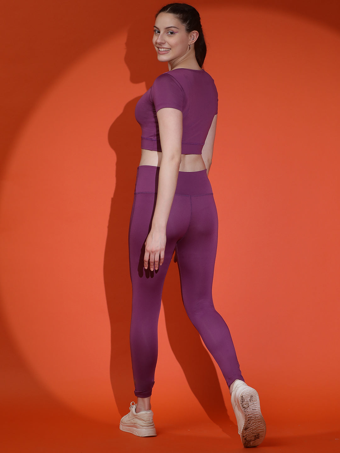 Anti-Bacterial Stretchable Tights Set Rapid Dry Technology