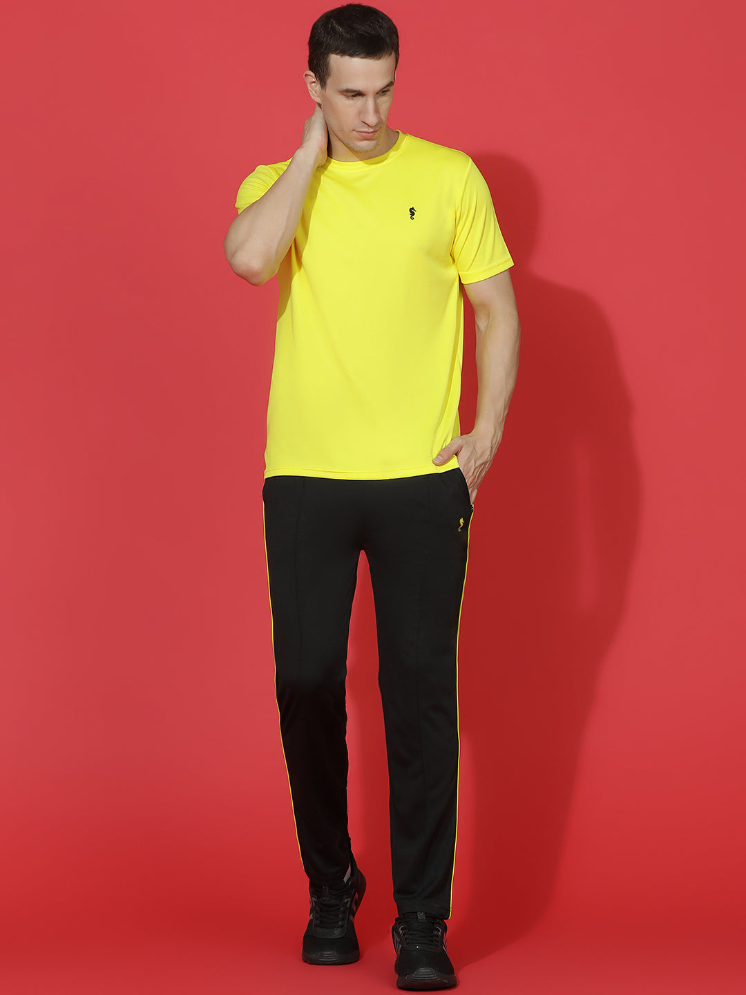 Mid-Rise Regular Fit Track Pants