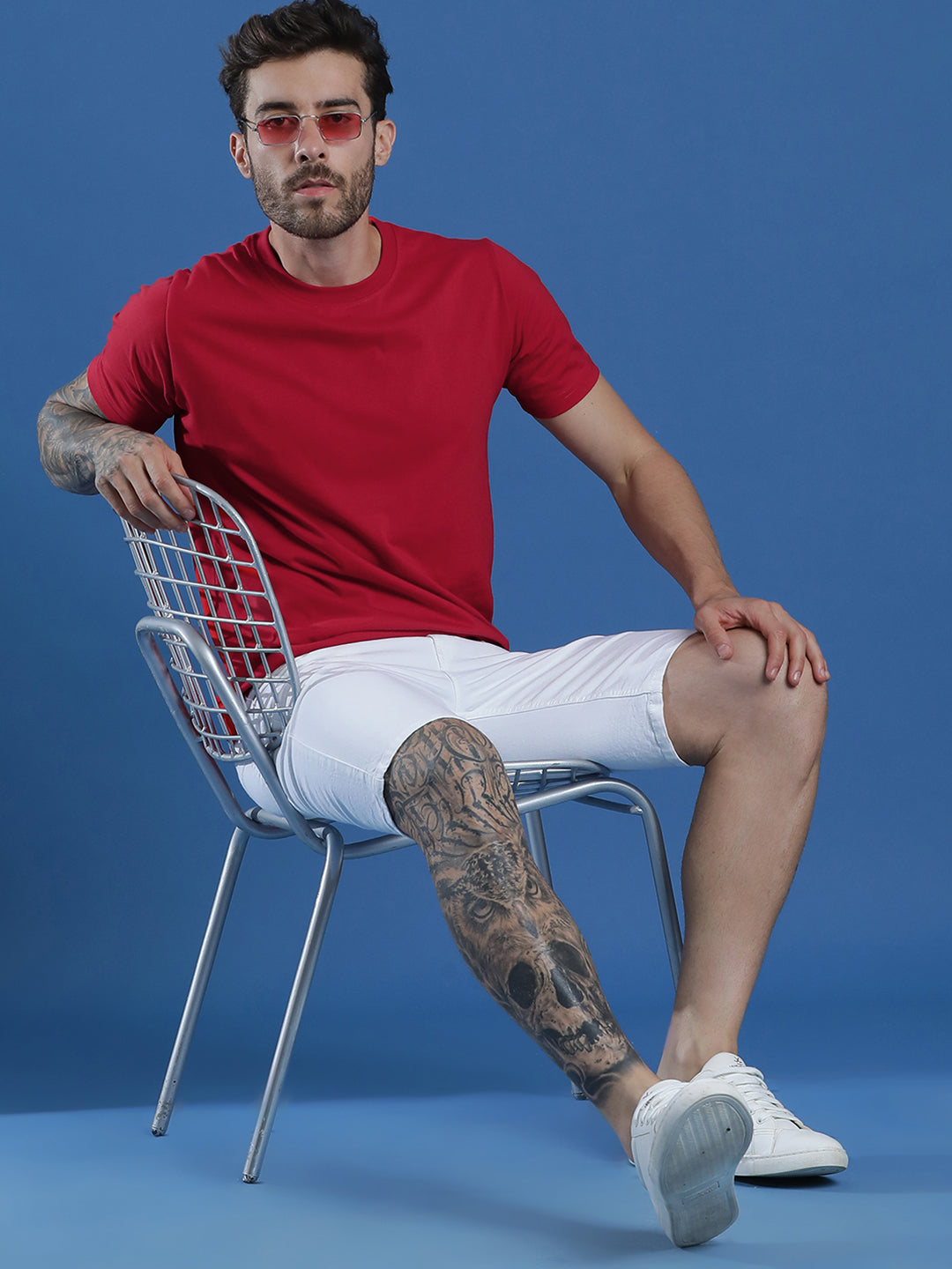 Single Jersey Round Neck Regular Fit Half Sleeve Casual T-Shirt