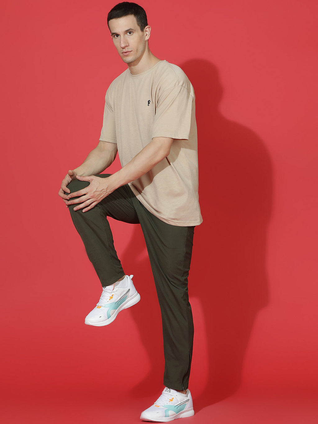 Mid-Rise Regular Fit Track Pants