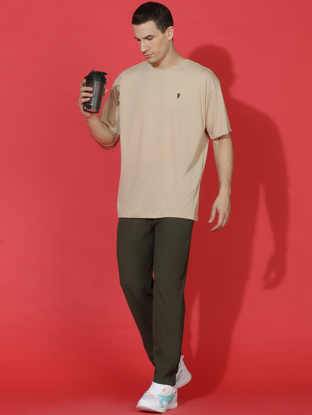 Mid-Rise Regular Fit Track Pants
