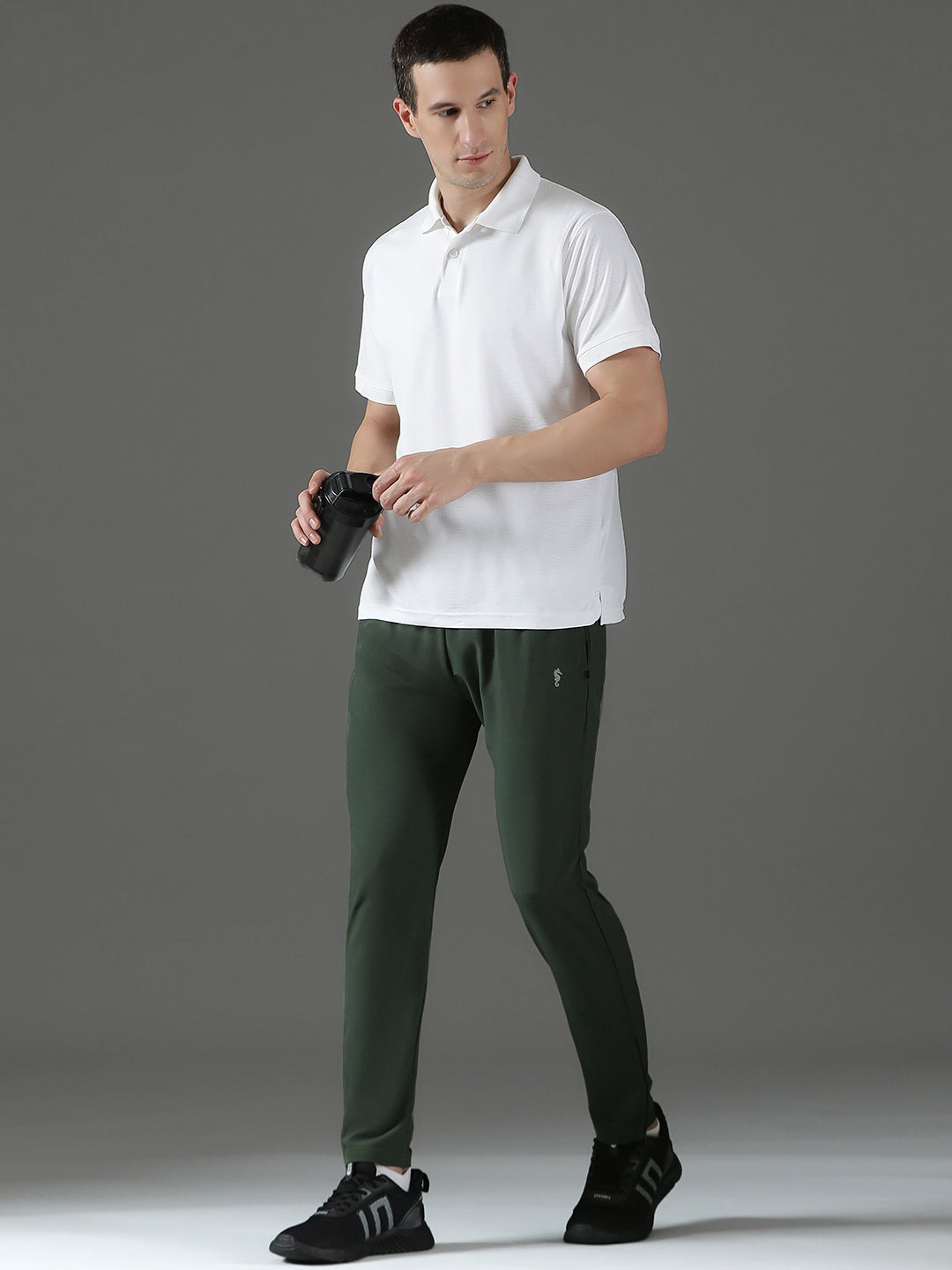 Mid-Rise Regular Fit Track Pants