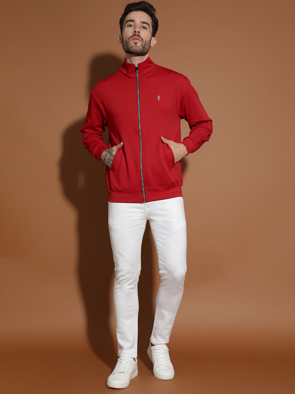 4-Way Stretch Poly Lycra Slim Fit Full Sleeve Sports Scuba Jacket