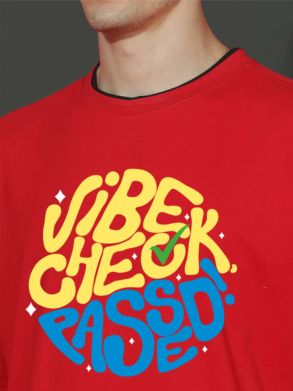 Breezer Tribe Oversized Printed Drop Shoulder T-Shirt