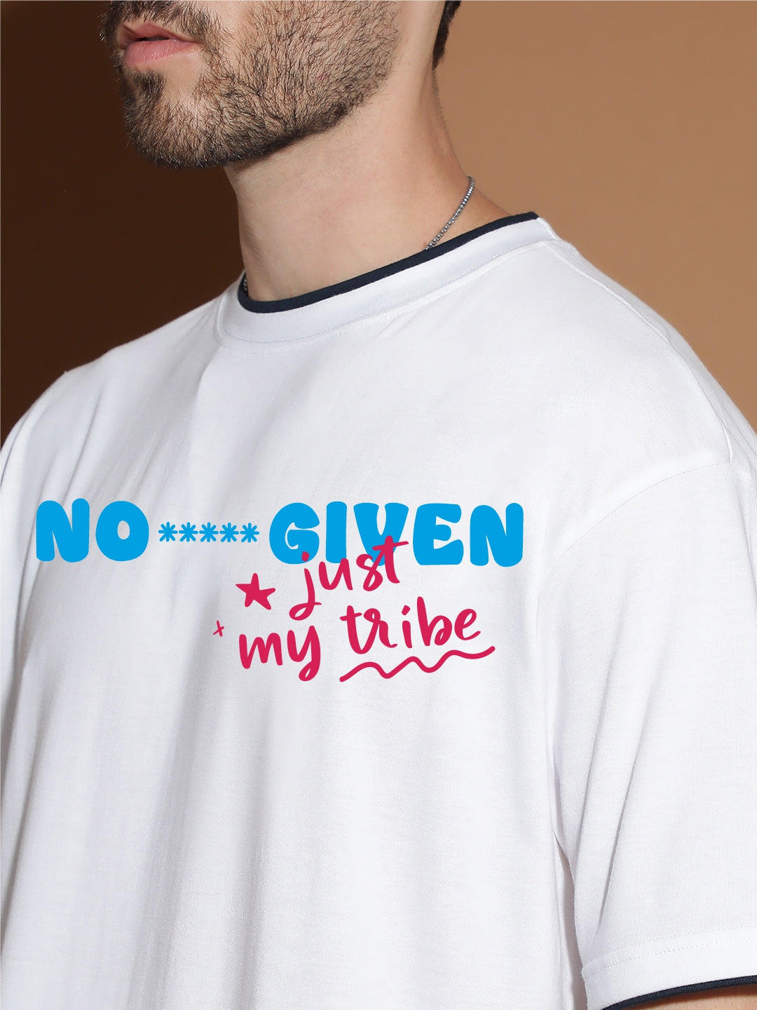 Breezer Tribe Oversized Printed Drop Shoulder T-Shirt
