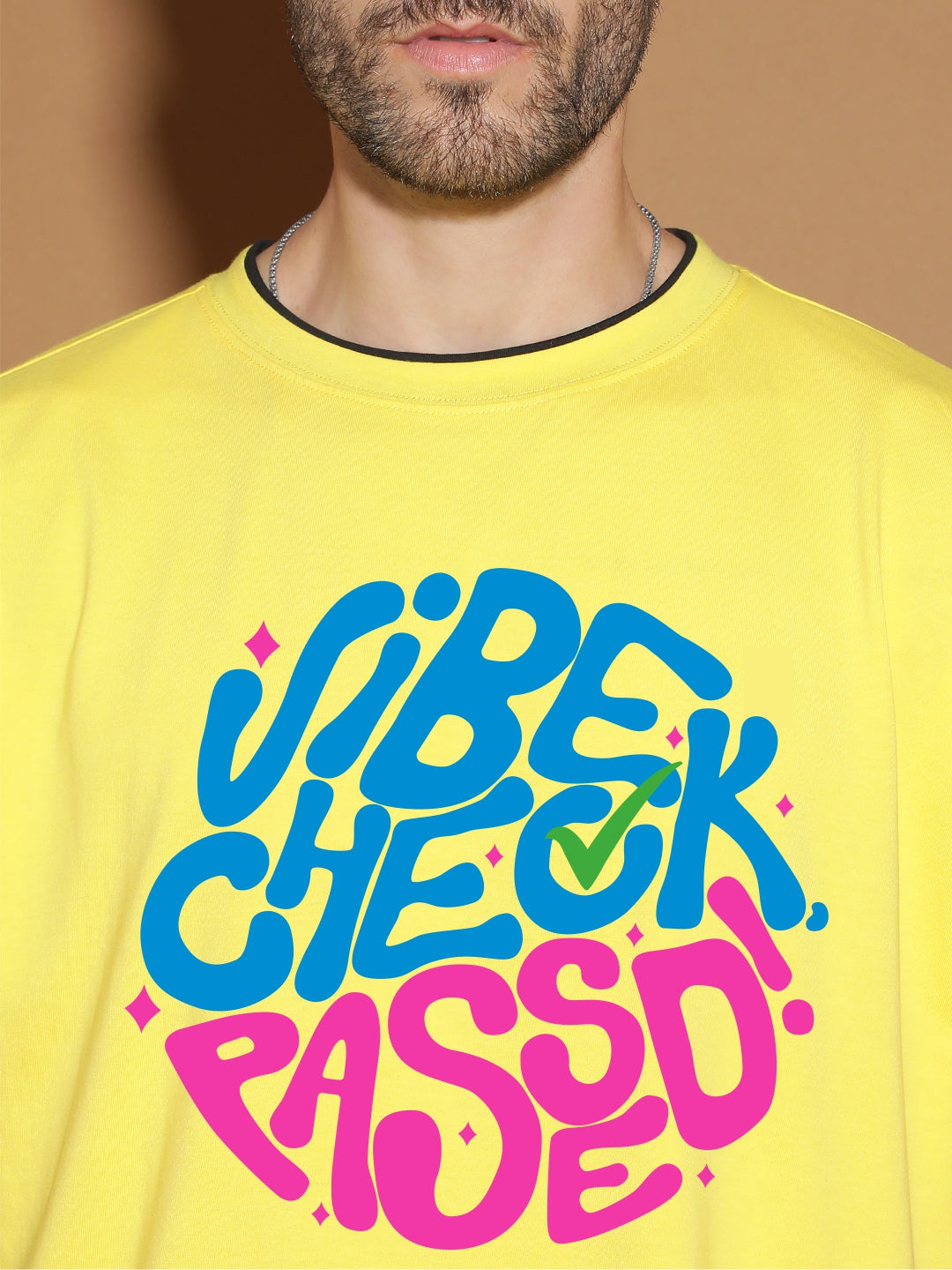 Breezer Tribe Oversized Printed Drop Shoulder T-Shirt